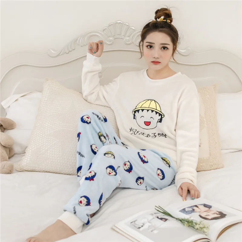 FL071C зимние фланелевые пижамы Pizama damска бархатные женские Пижама Kigurumi Mujer Ночной