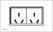 Livolo США Стандартный спутниковый ТВ розетка, Белый/Черный Кристалл стекло, VL-C391ST-81/82