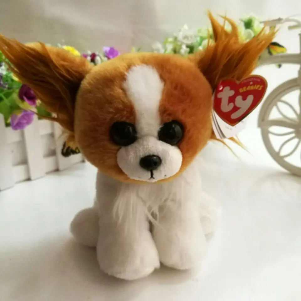 

Barks brown dog TY 1PC 15CM 6" Plush Toys Stuffed animals KIDS TOYS GIFT car decor soft toy