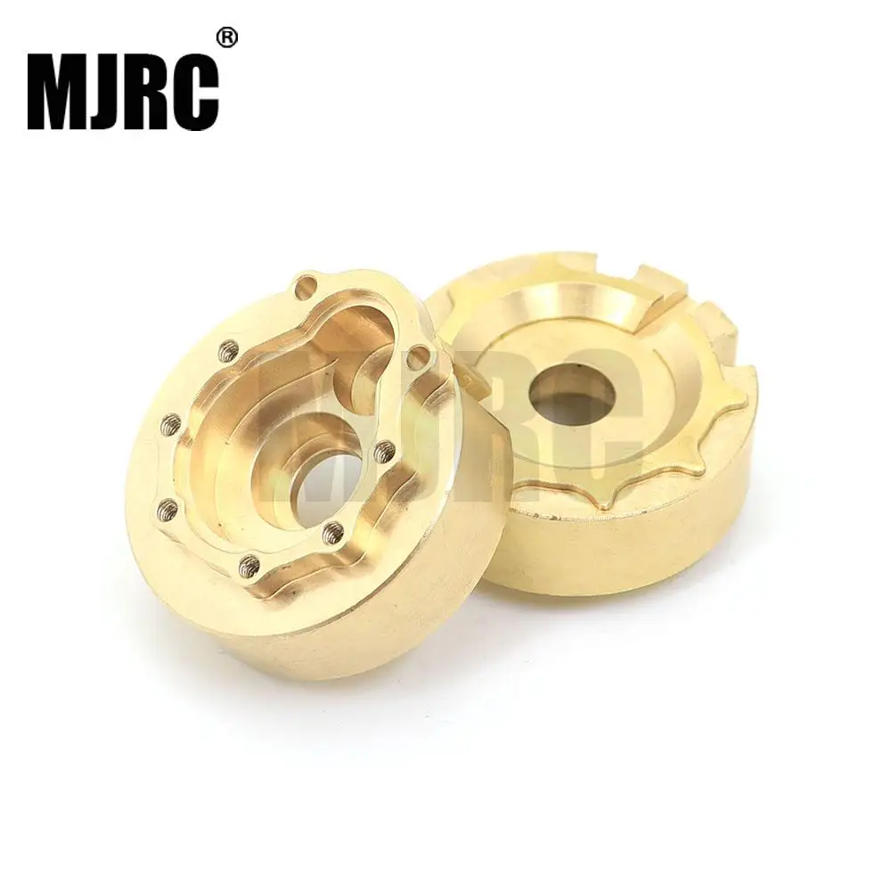 Portas do Eixo de Bronze Habitação para 1:10 Contrapeso Equilíbrio Peso Portal Unidade rc Rastreador Traxxas Trx-4 G500 Defender 2 Pçs Trx4 4 para 1:10 rc rastreador traxxas TRX-4 g500 defender