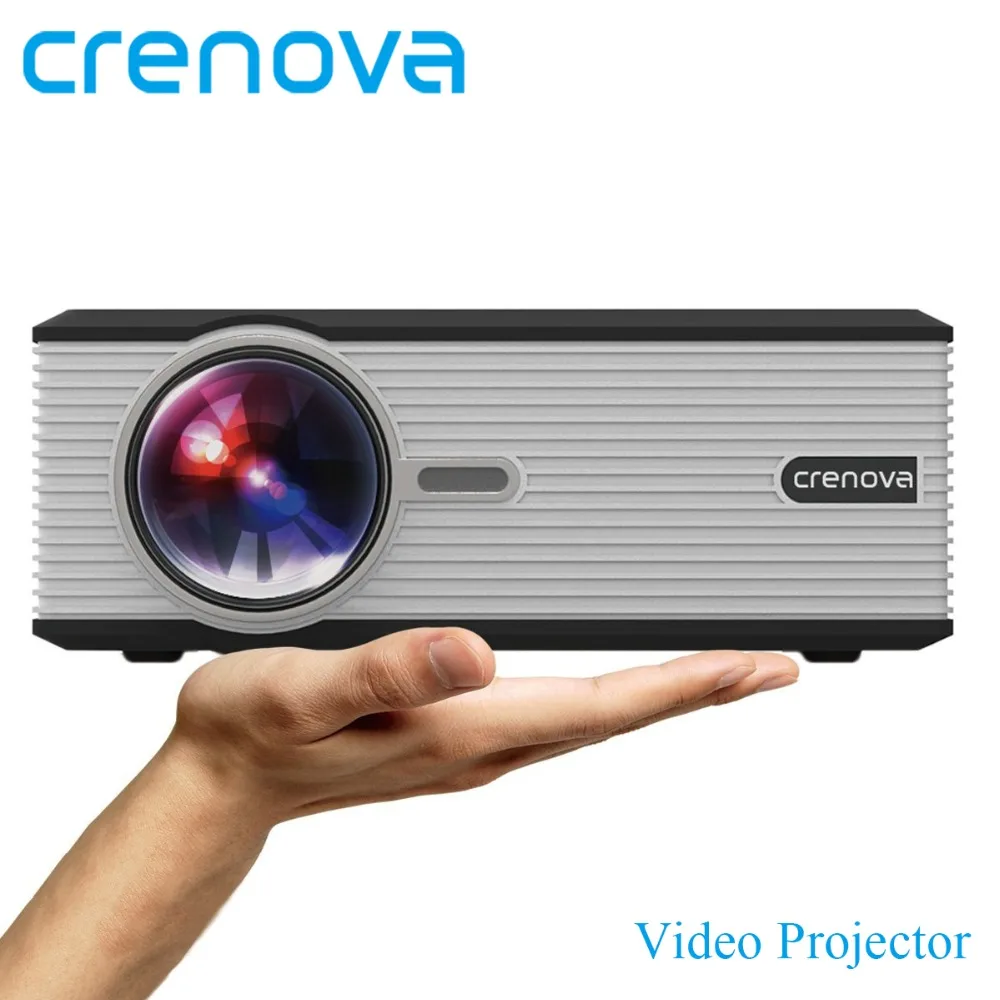 

CRENOVA Video Projector For Home Theater Movie Proyector With HDMI USB VGA AV For Full HD 1080p Led Projector Beamer