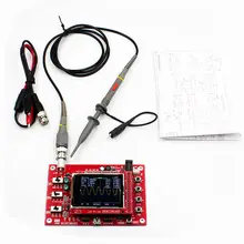 2.4" TFT Digital Oscilloscope 1Msps Kit Parts for Oscilloscope Making Electronic Learning Set DSO FNIRSI-138+P6020 Probe