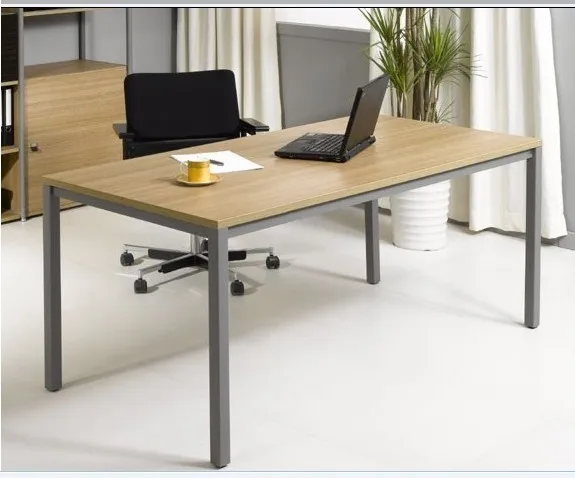 IKEA simple table, desk and wood dining table simple ...