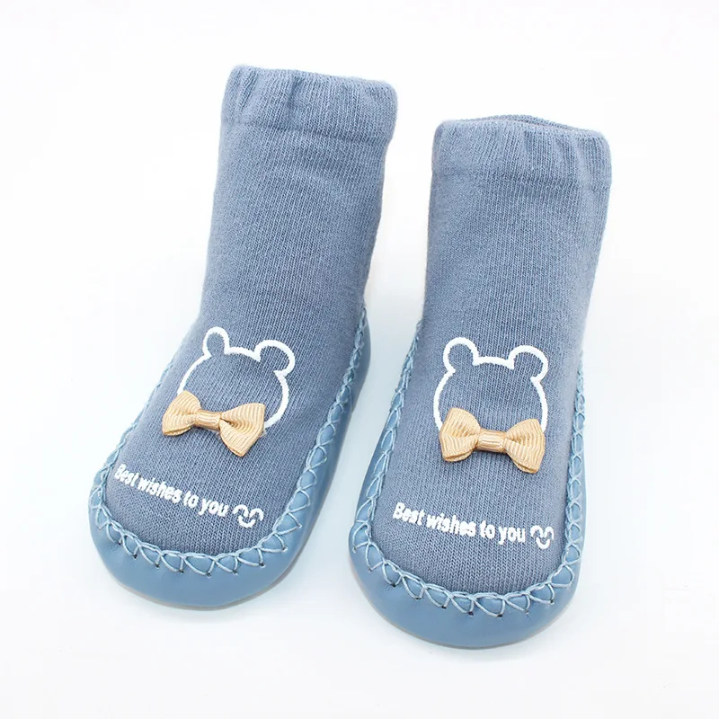 DkDaKanl1pair/lot Носки для новорожденных детей милый мультфильм детская обувь