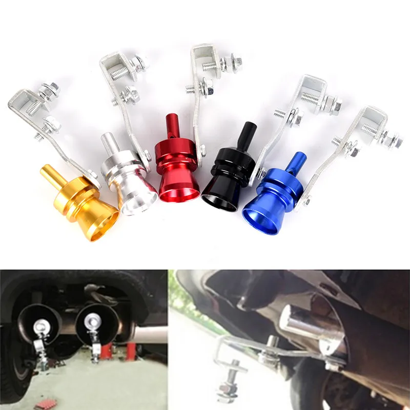 

Universal Car Multi Color Blow Off Valve Turbo Sound Whistle Aluminum Simulator Sound Pipe Exhaust Muffler Pipe