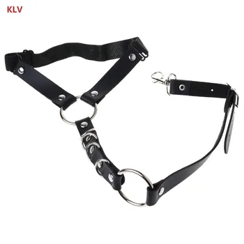 

KLV Sexy Eye Focus Bardian Leg Ring Single Strap Clip Punk Suspender Hook Ornament