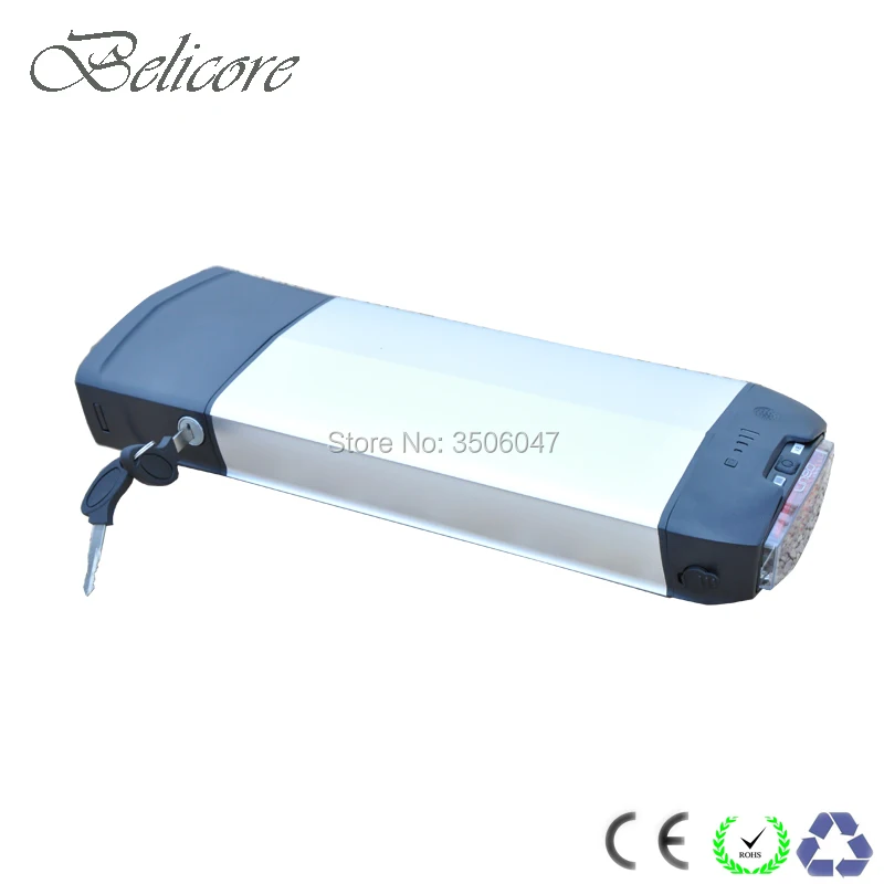 

EU AU US NZ no tax rear rack luggage ebike battery pack 36V 10ah 12ah with charger