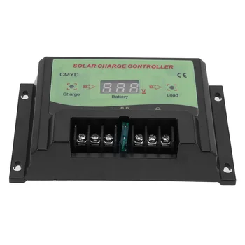 

Universal 12/24V 20A Solar Power Regulator Charge Controller Battery Overload voltage Protection (Green) FREE SHIPPING