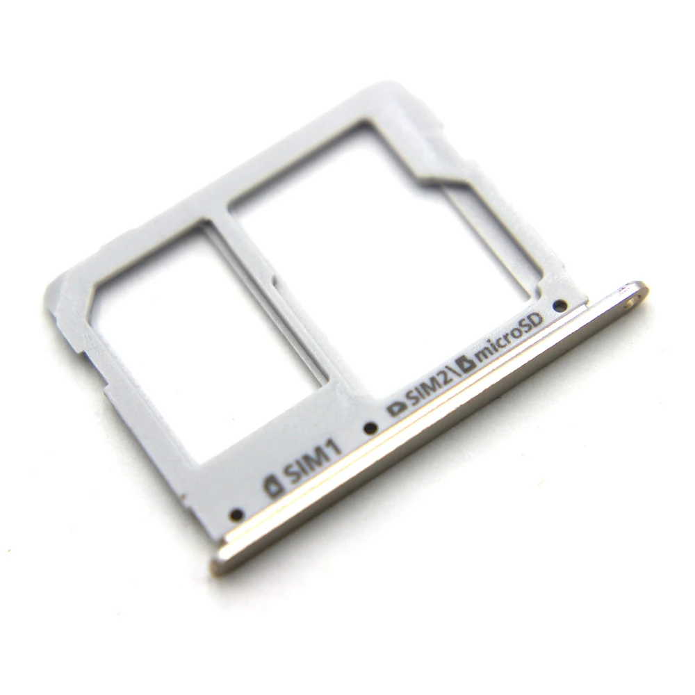 

Dual SIM Micro SD Card Tray Slot for Samsung Galaxy A3 A5 A7 2016 Card Reader Holder for A310 A510 A710