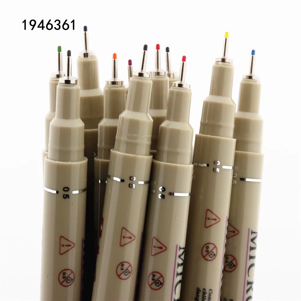 High-Quality Multicolor Fine Line Ink Pens