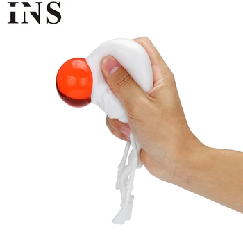 

1PCDecompression Toy PU Terrot Skull Stress Relief Toy Decor decompression Popping Out Eyes Squeeze Toys Stress Gift L1023