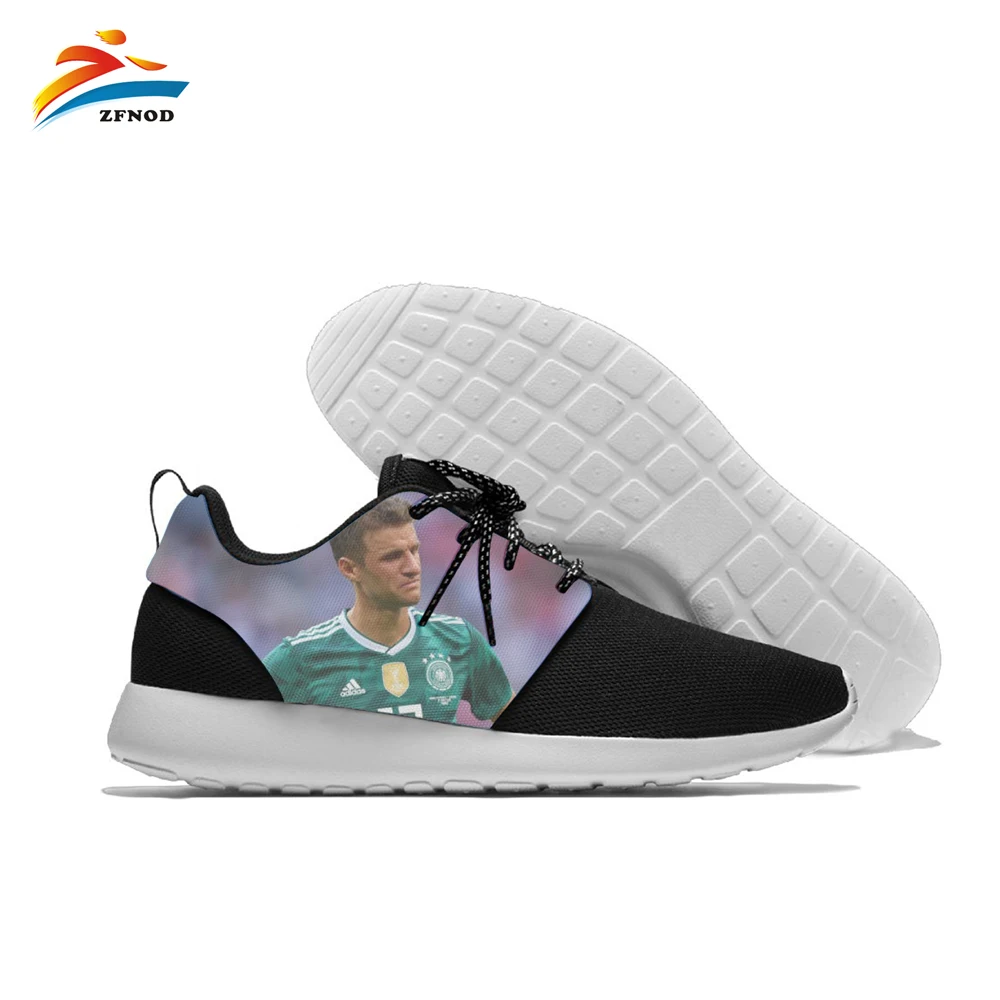 

Thomas Muller fashion new shoes Print Men shoes Top Quality Mesh Lace-Up Breathable basic Spring/summer Hot Sale shoes