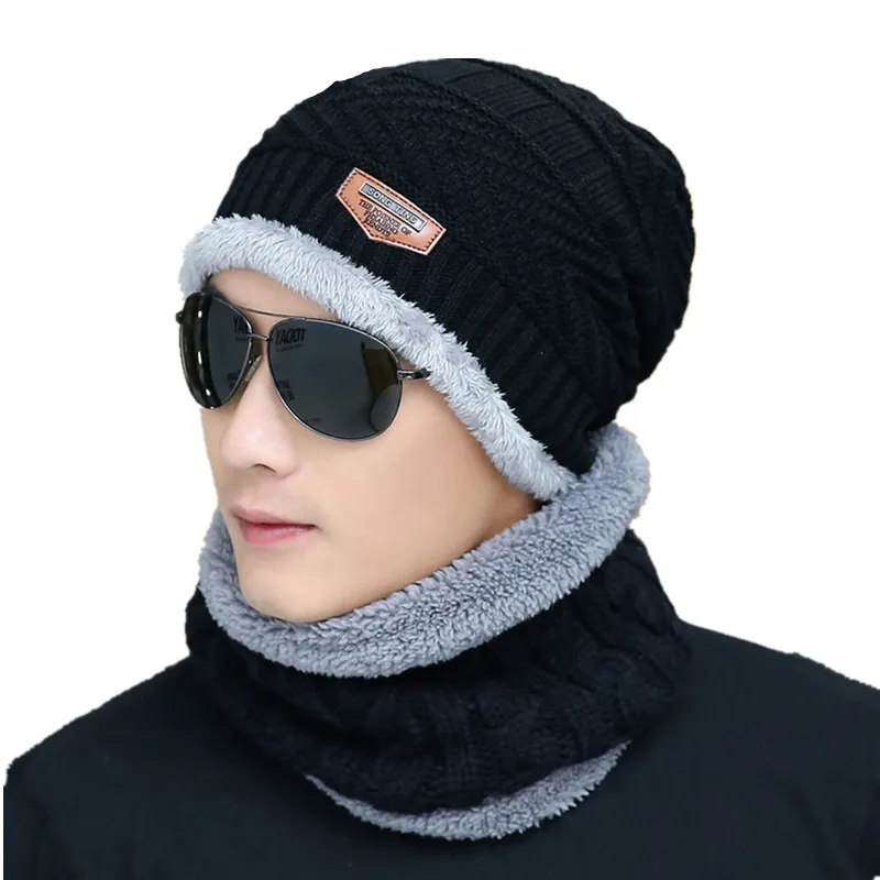 Популярные зимние шапки Skullies Beanies, зимние шапки бини для мужчин и женщин, шерстяной шарф, шапки, Балаклава, маска, шапка, вязаная шапка