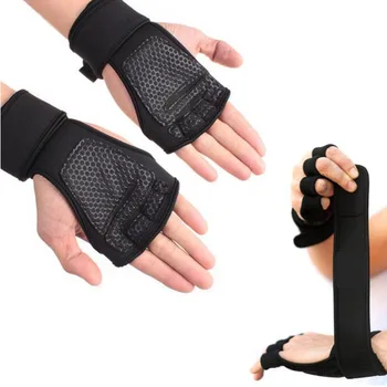 

Gym Gloves Women Men Fitness Weight-lifting Training Gloves Body Building Gymnastics Grips Gym Hand Palm Protector