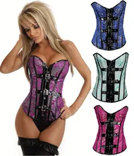 NEW buckle National underbust wedding Sexy lingerie Waist Workout Cincher Body Shaper Shapewear Corset S-XXL 0836 Women girl