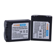 PowerTrust CGA-S006 CGR CGA S006E S006A S006 DMW-BMA7 Bateria para Panasonic DMC FZ7 FZ8 FZ18 FZ28 FZ30 FZ35 FZ38 FZ50
