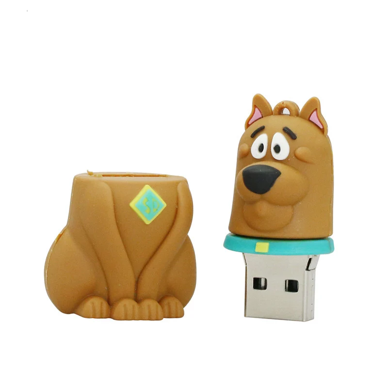 Мини флешка в виде мопса 64 ГБ USB 2 0 4 8 Гб|u disk|pen drive 64gbusb flash pendrive |