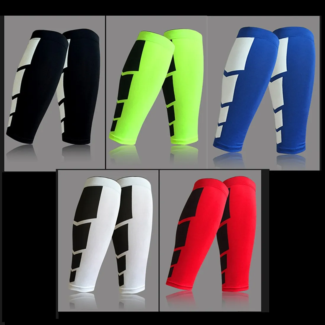 Adult Shin Guards Kwik Goal Shin Guard Compression Sleeves (1 Pair