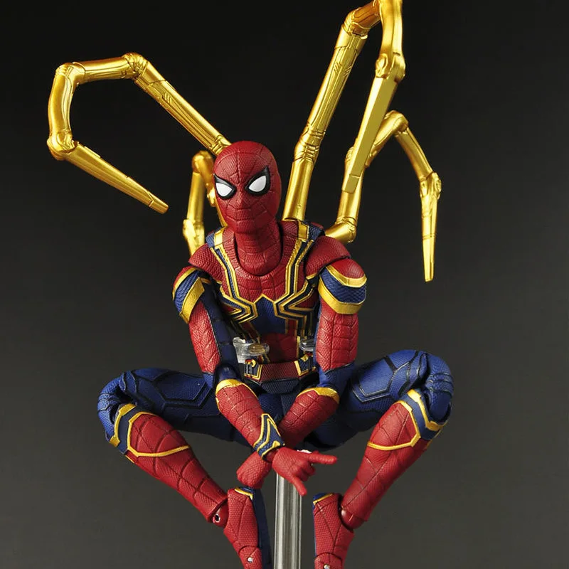 

SHFiguarts Marvel Avengers Infinity War Iron Spider 15cm BJD Spiderman Super Hero Figure Model Toys for Children