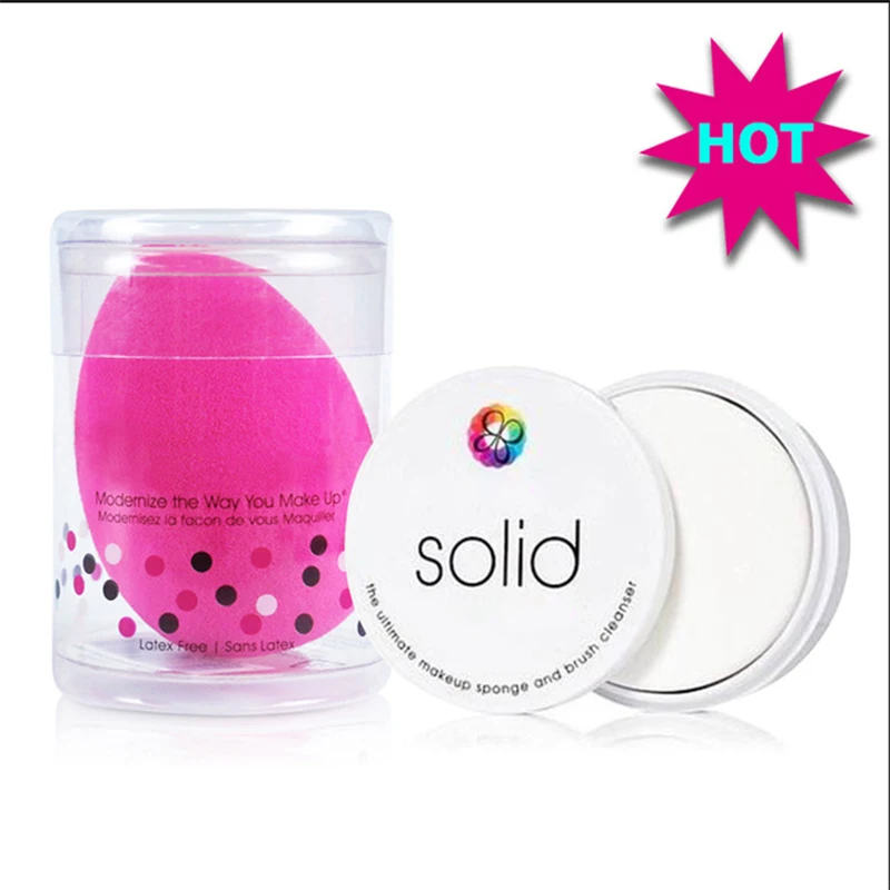 

Make up Sponge Foundation Cosmetic Puff Powder Concealer Velvet Soft Makeup Sponge Makeup Beauty Egg Blendeing Tool Wet bigger