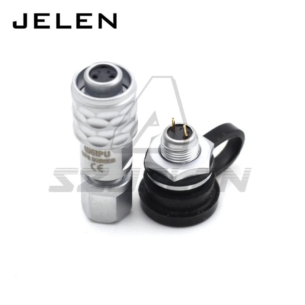 Weipu Sf6 Serie 2Pin Micro Connettore Del Cavo Bmpcc 4 K Spina 2Pin, 6Mm Blackmagic Pocket Cinema 4 K Camera Plug