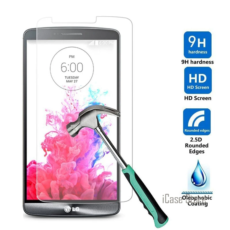 

Tempered Glass For LG Leon H340 G5 G4C G2 G3 G4 Stylus G4 Mini L70 L90 Spirit Screen Protector Toughened Explosion proof film