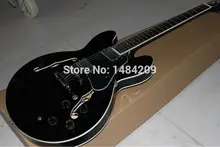 Neue höchste Qualität Dot figured Glanz Jazz E-Gitarre