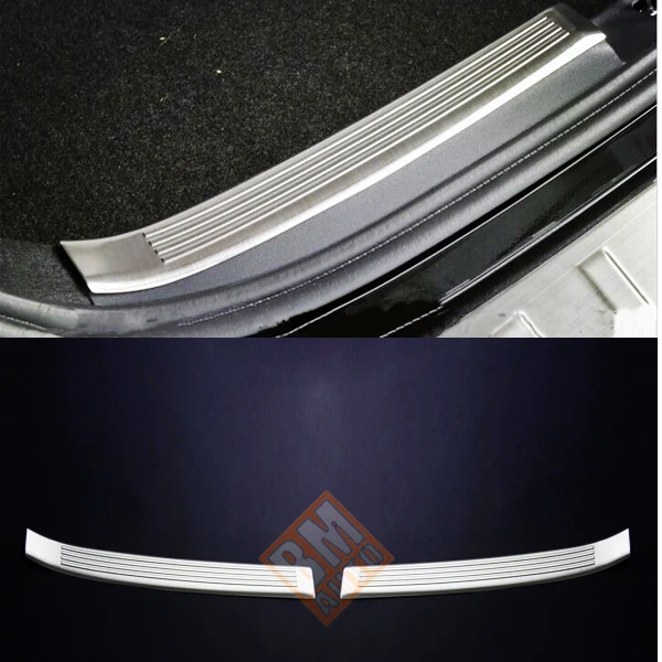 

SUS304 Stainless Steel Rear Sill Scuff Molding Trim Car Styling Cover Accessories for Toyota Prius C Aqua NHP10 2011-2014