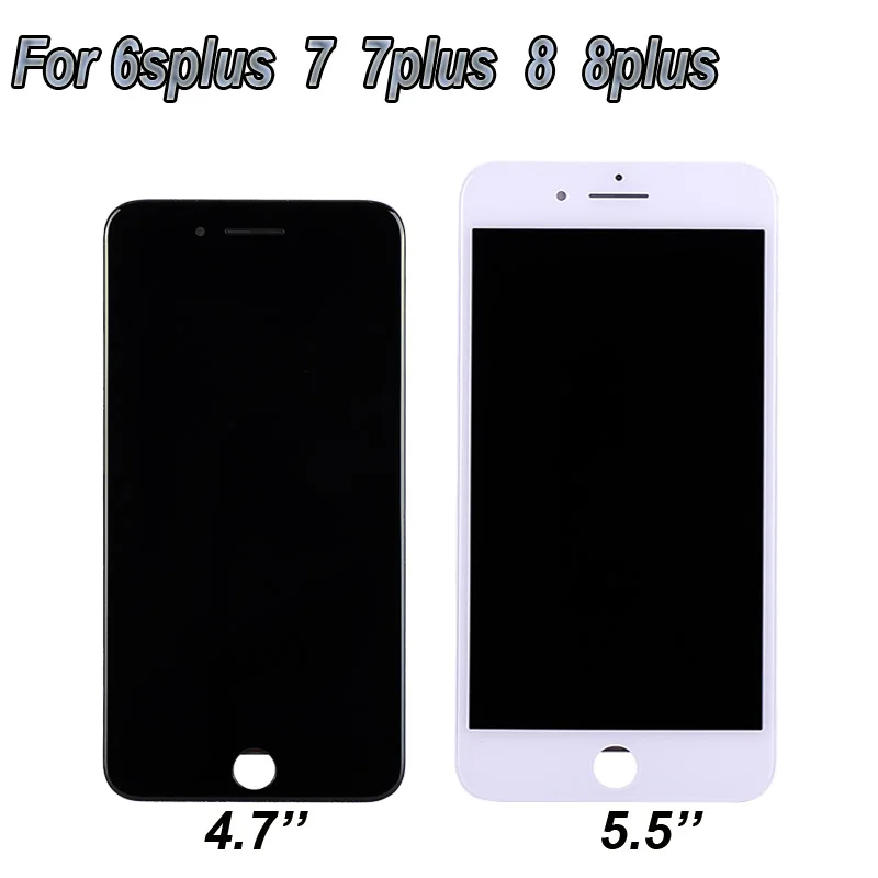 

No Dead Pixel for iPhone 6s plus 7 7plus 8 8plus LCD Display With 3D Touch Screen Digitizer Assembly Replacement