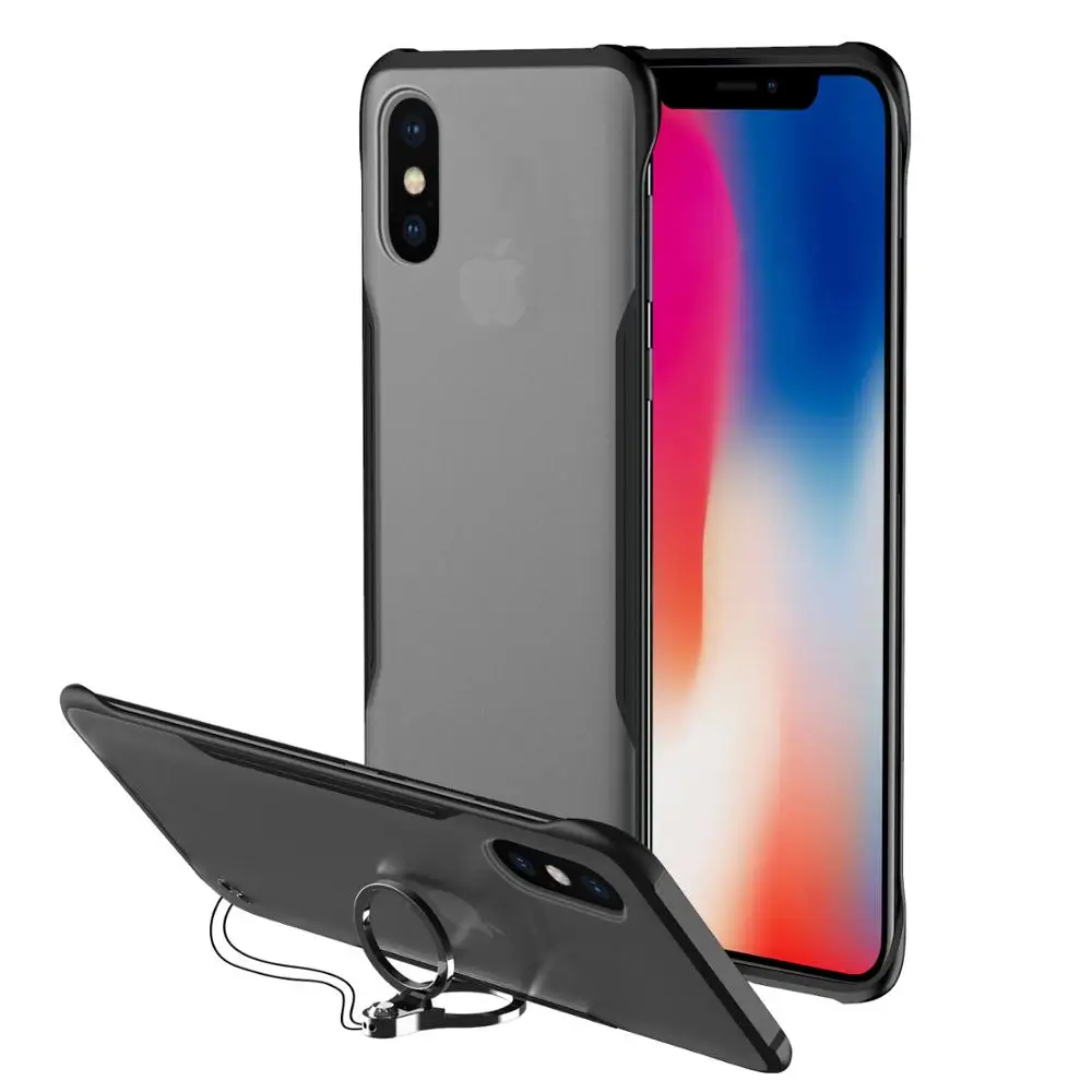 

Matte Phone Case For iPhone XS Max XS XR X Color Shockproof Translucent Hard PC Thin Back Cover for iPhone 7 8 Plus Coque Funda