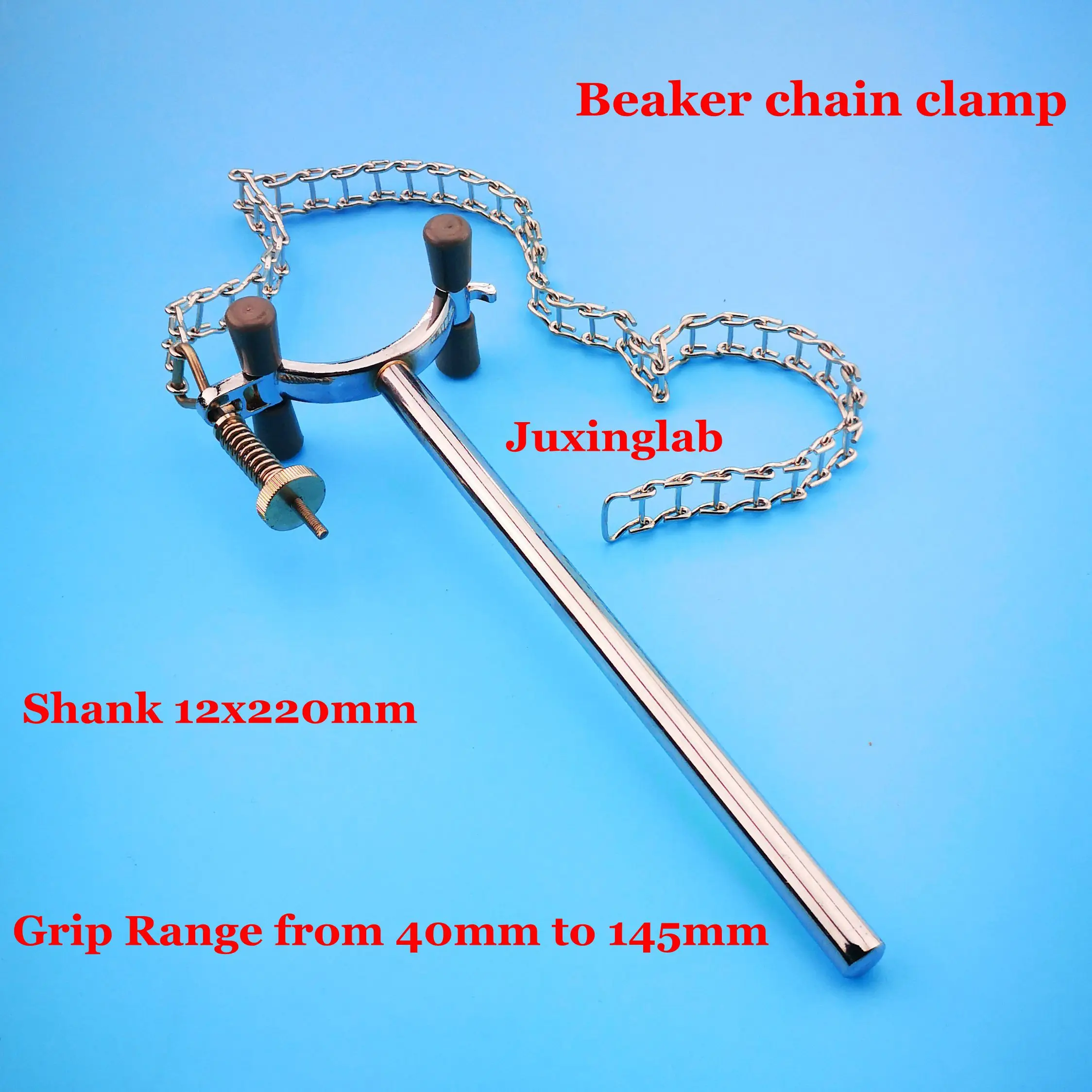 

Chain Clamp With Chain And Spring, Made Of AISI304 Stainless Steel For Dia. 40-145mm