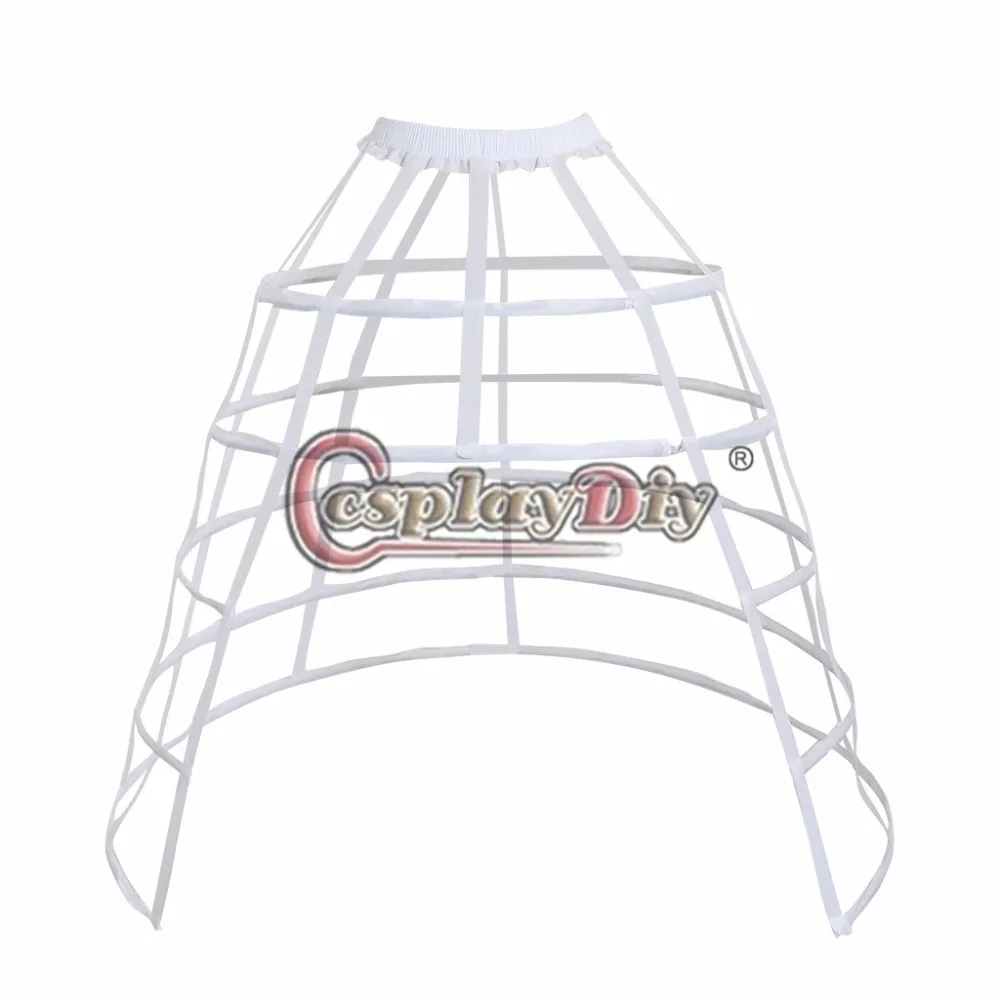Cosplaydiy ̵   ߼ Crinoline  Paniner ĿƮ     5  Bustle ƼƮ Underskirt L320