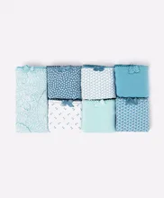 Women OY Pack Of Multi-Print Hipster Briefs 7pcs Cotton Classic Briefs Gift Box Set Underwear Intimates Lingerie Week Panties