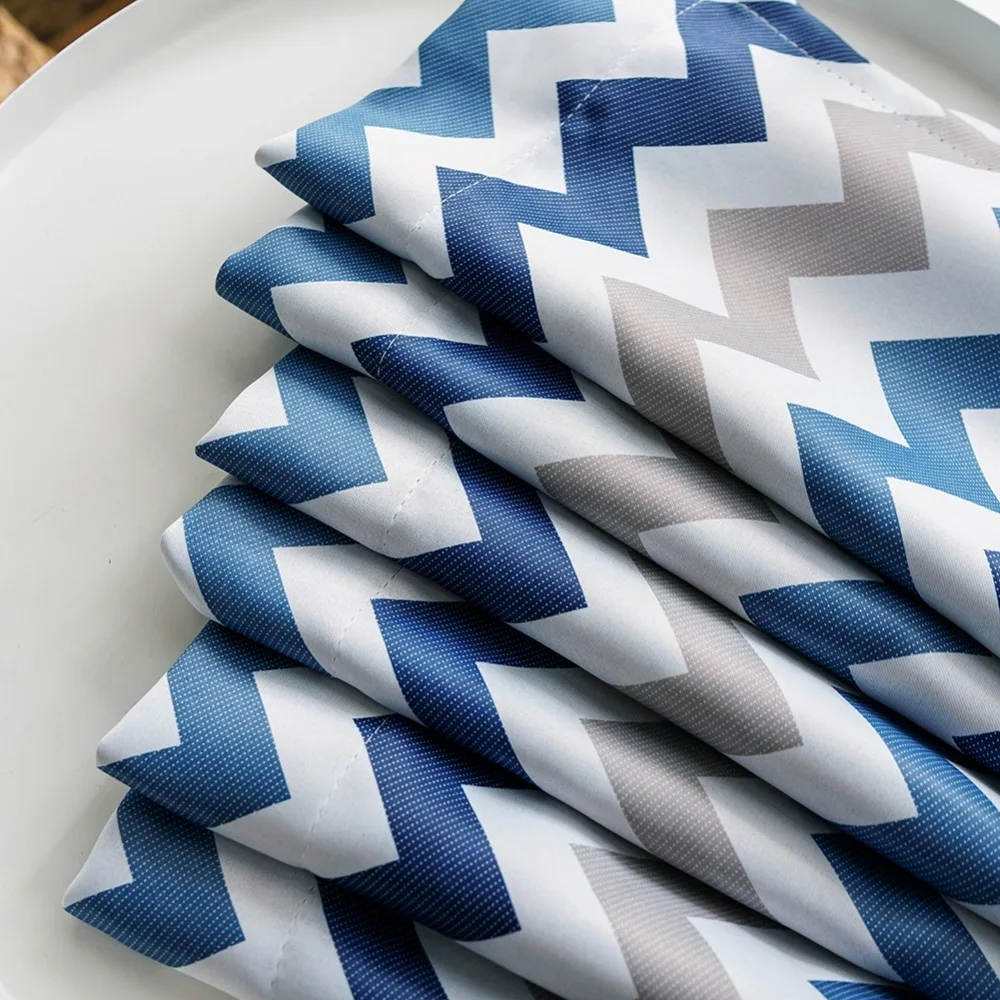 Geometric Printed Curtains - Image 2