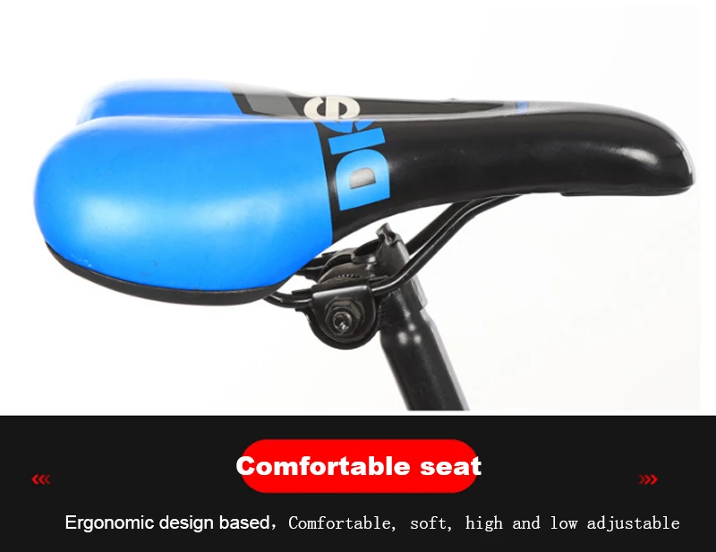 Discount 18/20 inch mountain bike Children bicycle front and rear disc brakes single speed children