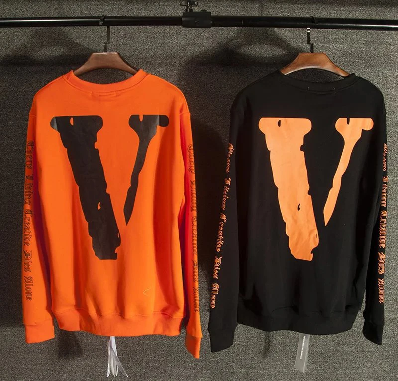 vlone x off white men hop V 3d printing sweatershirts kanye west unisex high cotton hoodies sweatershirt -