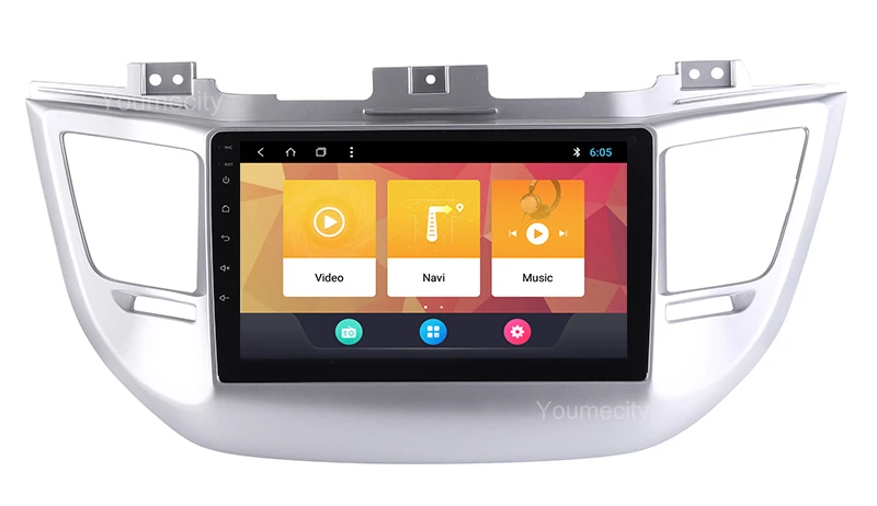Discount Youmecity!Octa Core Android 8.1 Car Dvd Gps Player For Hyundai Tucson/IX35 2016 2017 Car Radio Video Stereo Audio Navigation 4