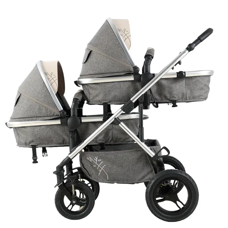 stroller kembar depan belakang