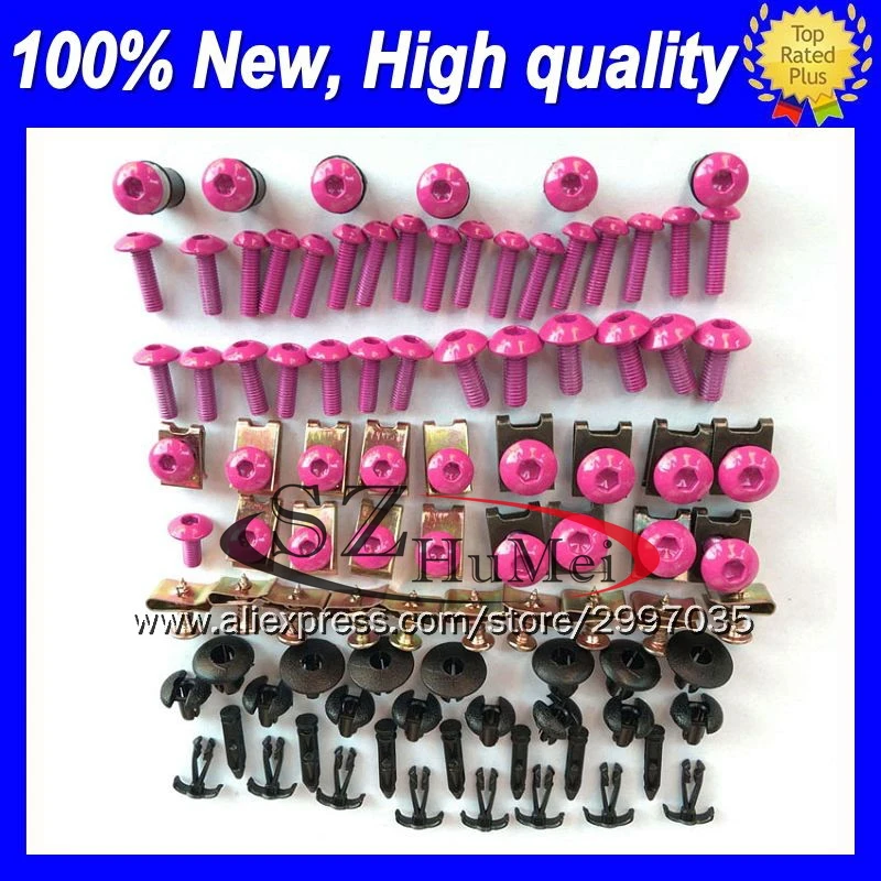 

Fairing bolt full bolts kit For YAMAHA YZF1000R 1996 1997 1998 1999 YZF 1000R 2002 2003 2004 2007 Windscreen screw screws Nuts