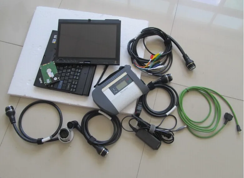 

MB Star C4 SD Connect + x201t tablet (4gb, i7cpu) + HDD + SD C4 Diagnosis Compact 4 Multiplexer 2019.03v Win 7 HHT Function