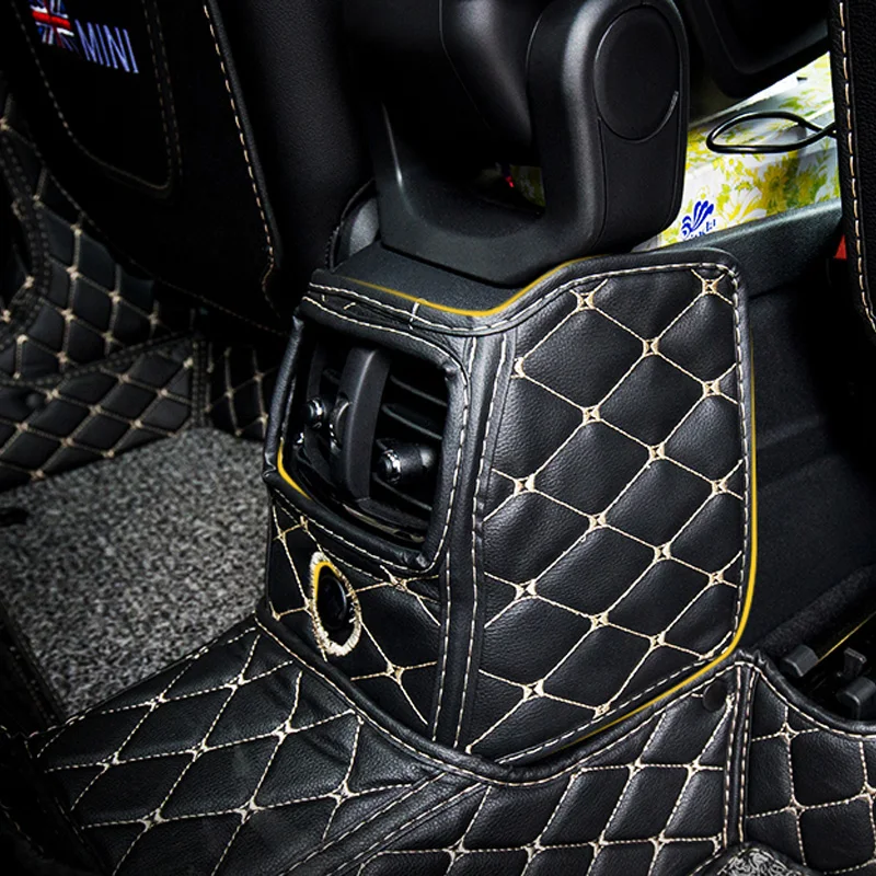 Автомобильный задний кондиционер воздуха на выходе анти kick коврик для BMW MINI COOPER S