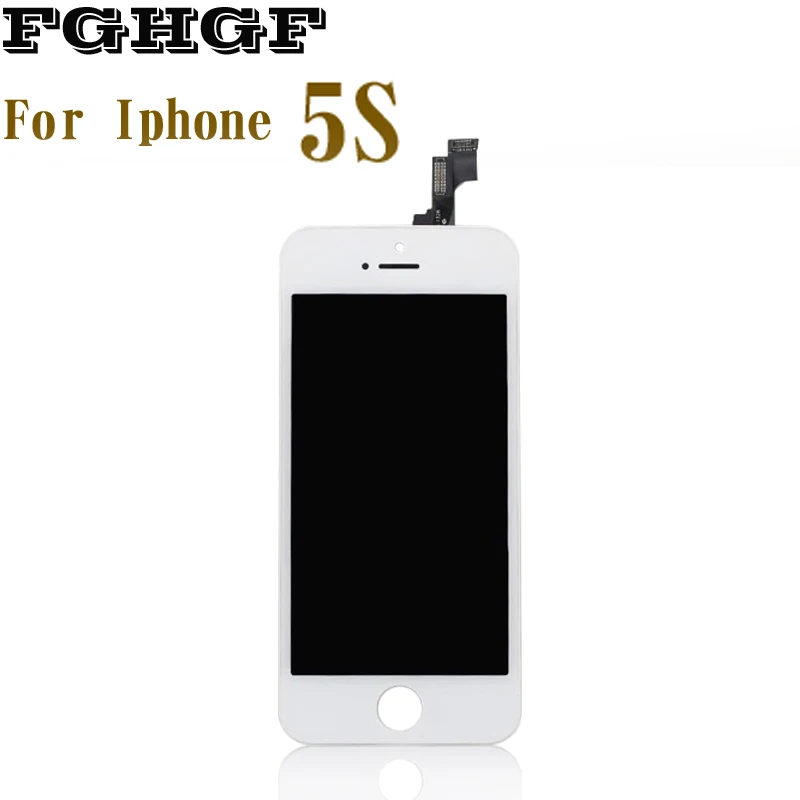 

FGHGF Mobile Phone LCD Screen 3PCS/Lot For Iphone 5S Display With Touch Screen Grade AAA Quality 100%Tasted