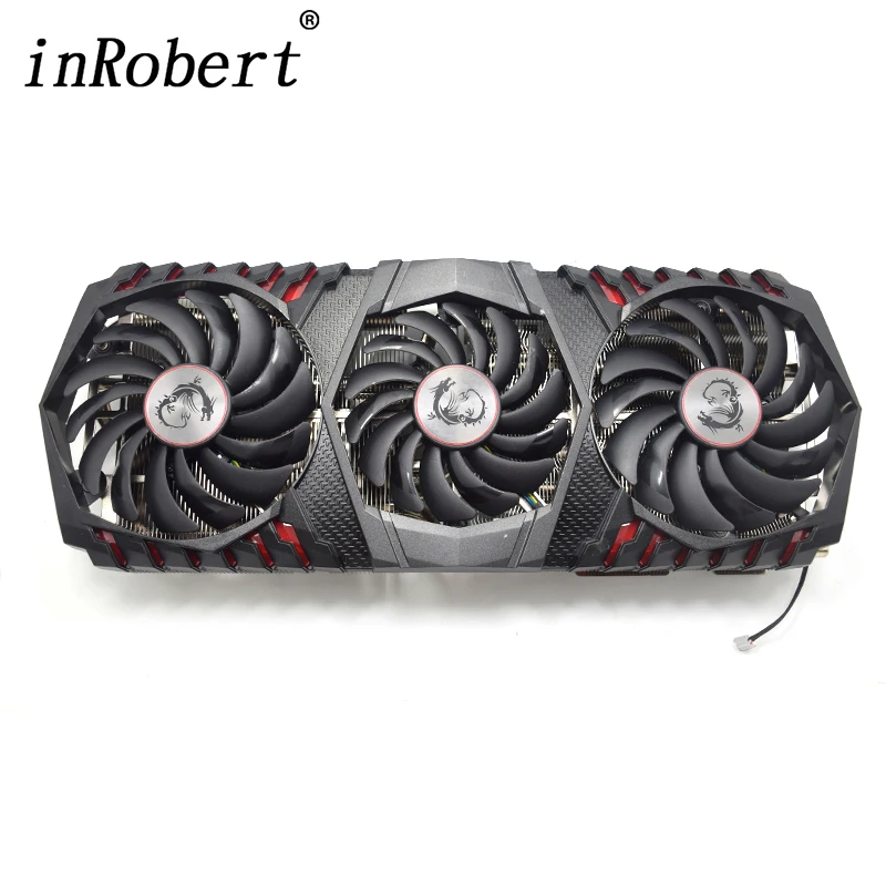 Новый 95 мм/85 мм кулер вентилятор сменный радиатор для MSI GEFORCE GTX 1080 TI GAMING X TRIO графика карты охлаждения вентиляторы