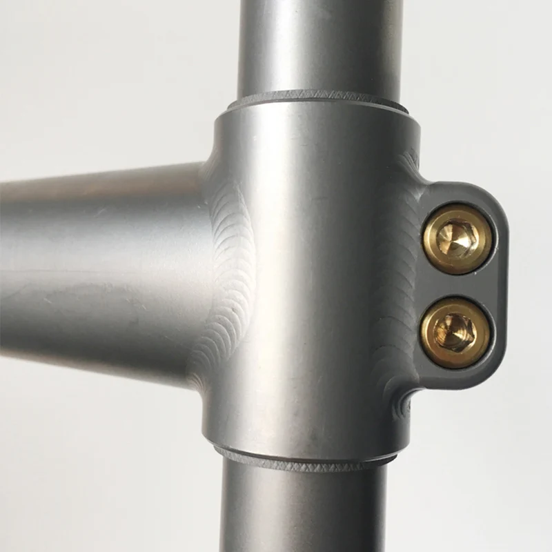 Титановый стержень для руля Silverock редуктор 22 2 мм до 25 4 мини ручки Brompton P