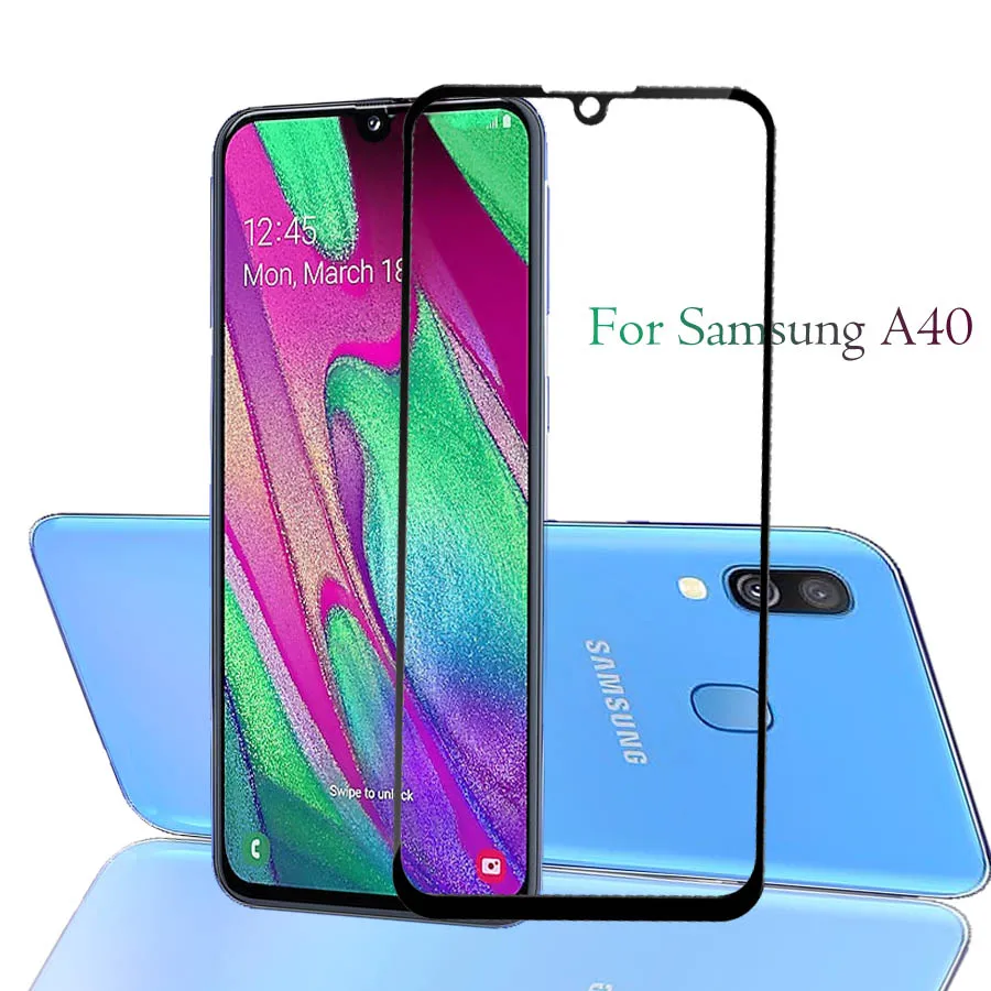 Закаленное стекло для samsung galaxy a40 a70 Защитное a 40 70 40a 70a a10 armor sansung glaxy | Мобильные