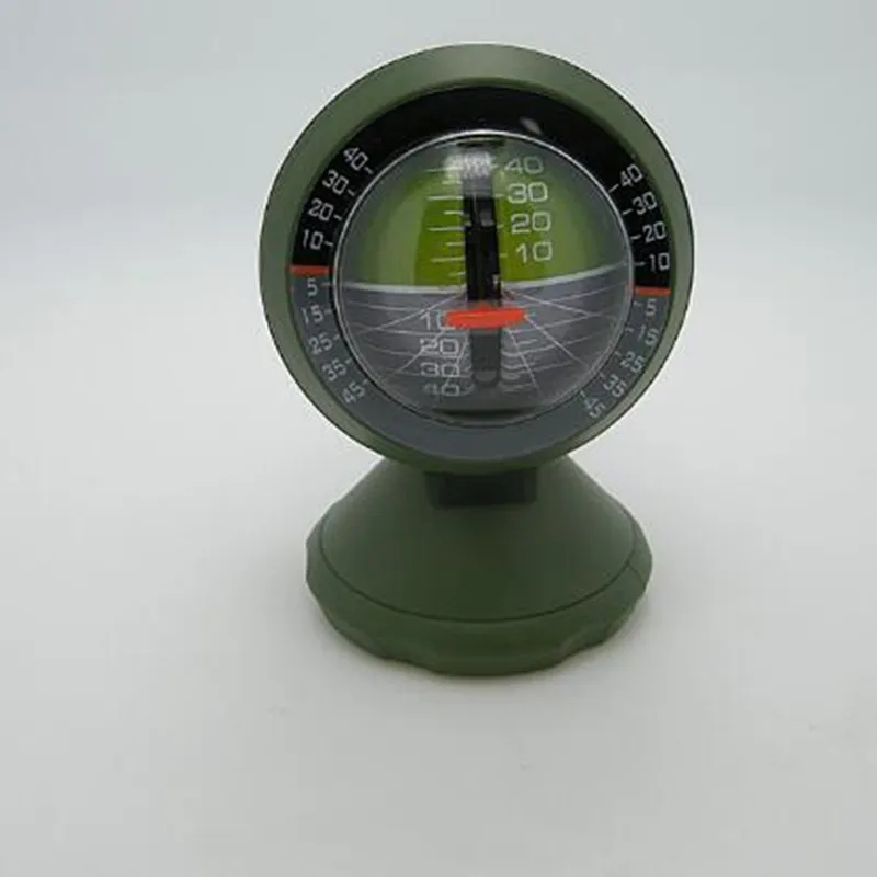 Vehicle Gradient Meter and Vehicle Compass Matching Use Outdoor Tourism Gradient Meter to Measure Tilt Angle Army Green