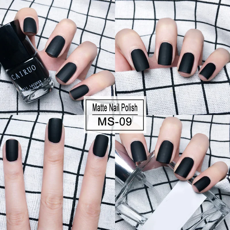 

6ml Matte Nail Polish Pure Color Nail Art Varnish Nail Polish Quickly Dry Nail Art Polish New and Hot TSLM1