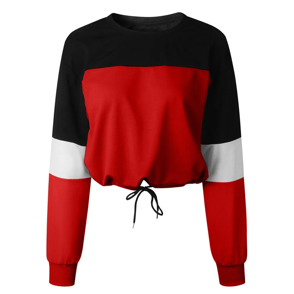 loose crop top hoodie