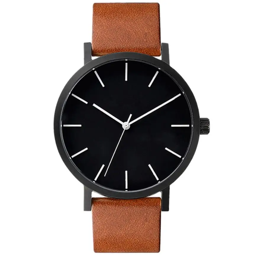 

Luxury Brand Watch Men Pu Leather Quartz Watch Chronograph Sport Watch Erkek Saat Reloj Hombre Montre Homme Relogio Masculino