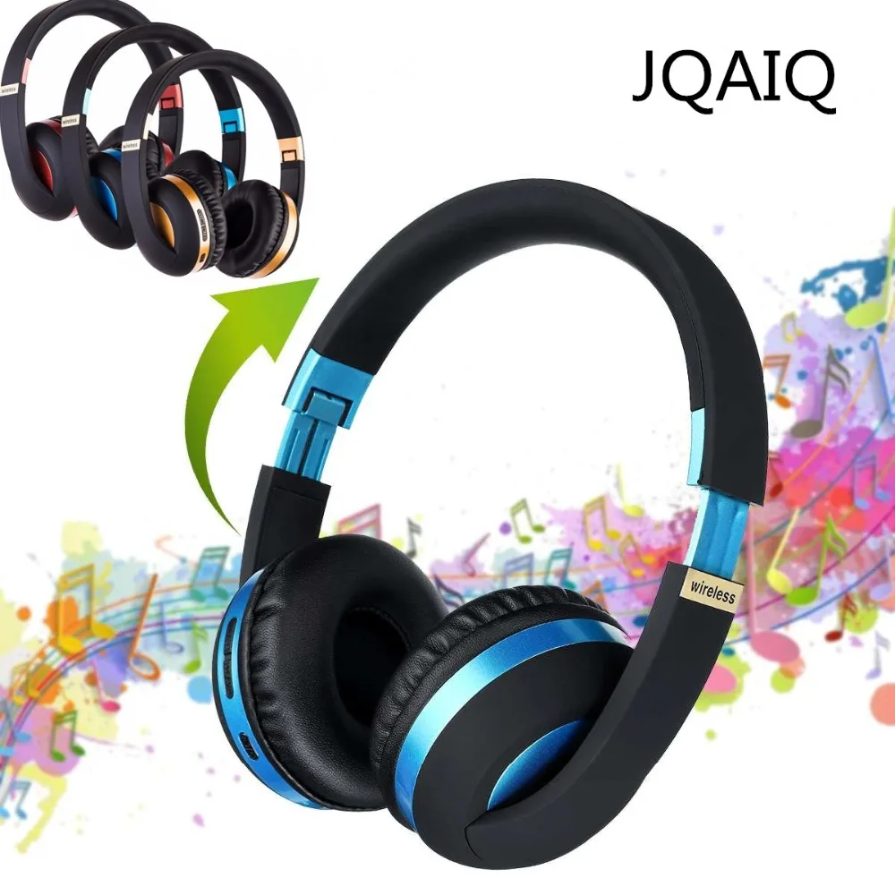 

MH4 Bluetooth Over-Ear Wireless Headphones Bluetooth 5.0 Noise Cancelling Wireless Headset with Mic for Phones and Music